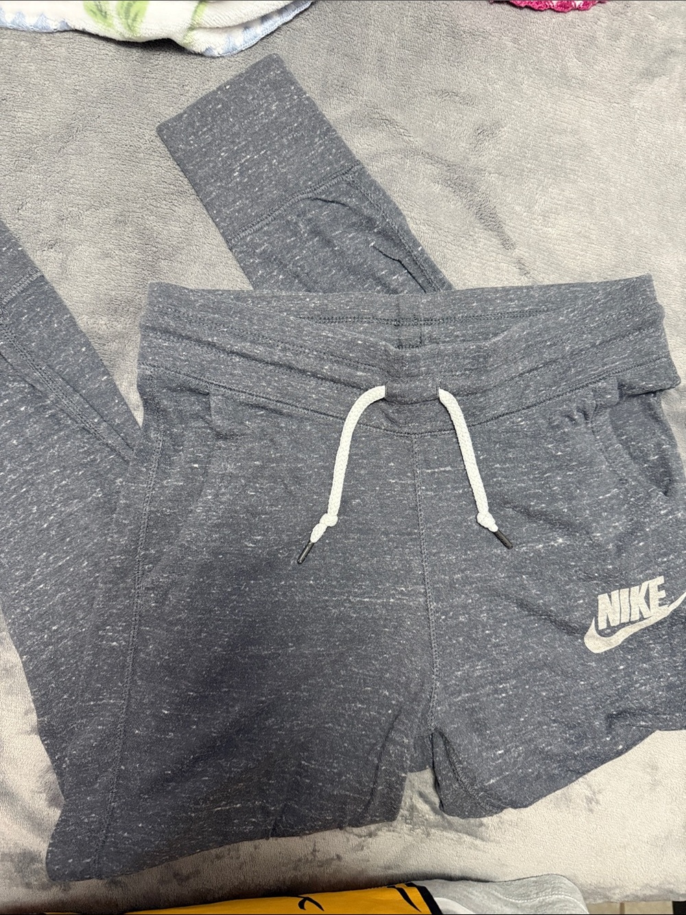 Nike Heather Gray Drawstring jogger